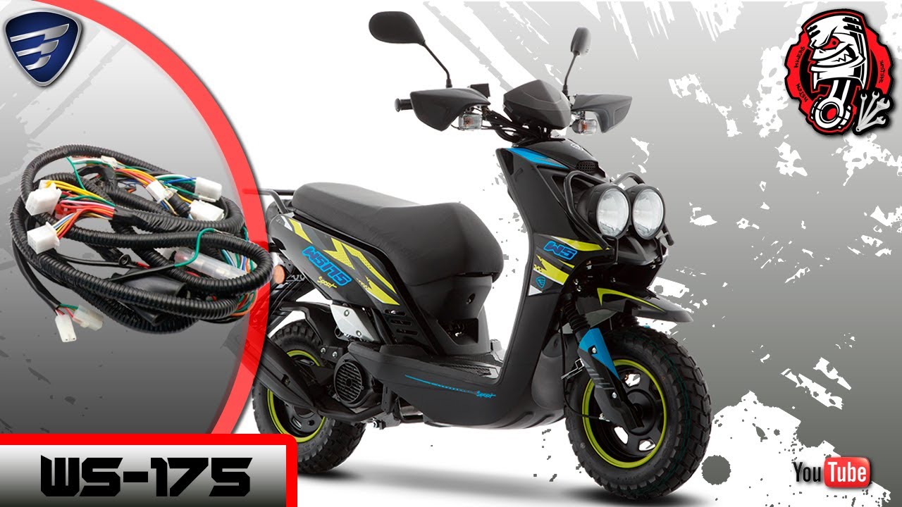 675 ITALIKA WS-175 COMO CAMBIAR ARNES PRINCIPAL