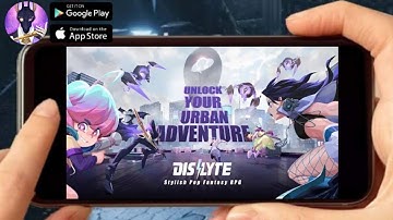 DISLYTE (EN/OBT) 2021 New Online-RPG Mobile Open-Beta Gameplay
