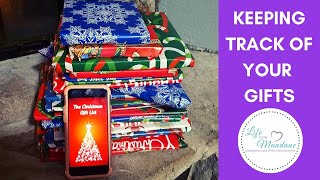 ORGANIZING YOUR CHRISTMAS GIFTS WITH THIS FREE APP