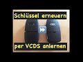 Funkschlüssel umbauen ⏩ WFS anlernen ⏩ Batterie wechseln ⏩ Audi A4 B5 B6