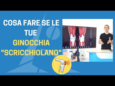 Video: Il Ginocchio Scricchiola E Scatta Durante La Flessione E L'estensione: Che Cos'è? Cosa Fare?