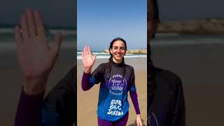 Beginner surf class in Baleal, Portugal