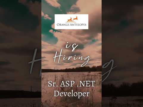 Sr. ASP .NET Developer Jobs 2022 | Jobs Update |Jobs For Experiences | Job Opportunity | Bhopal