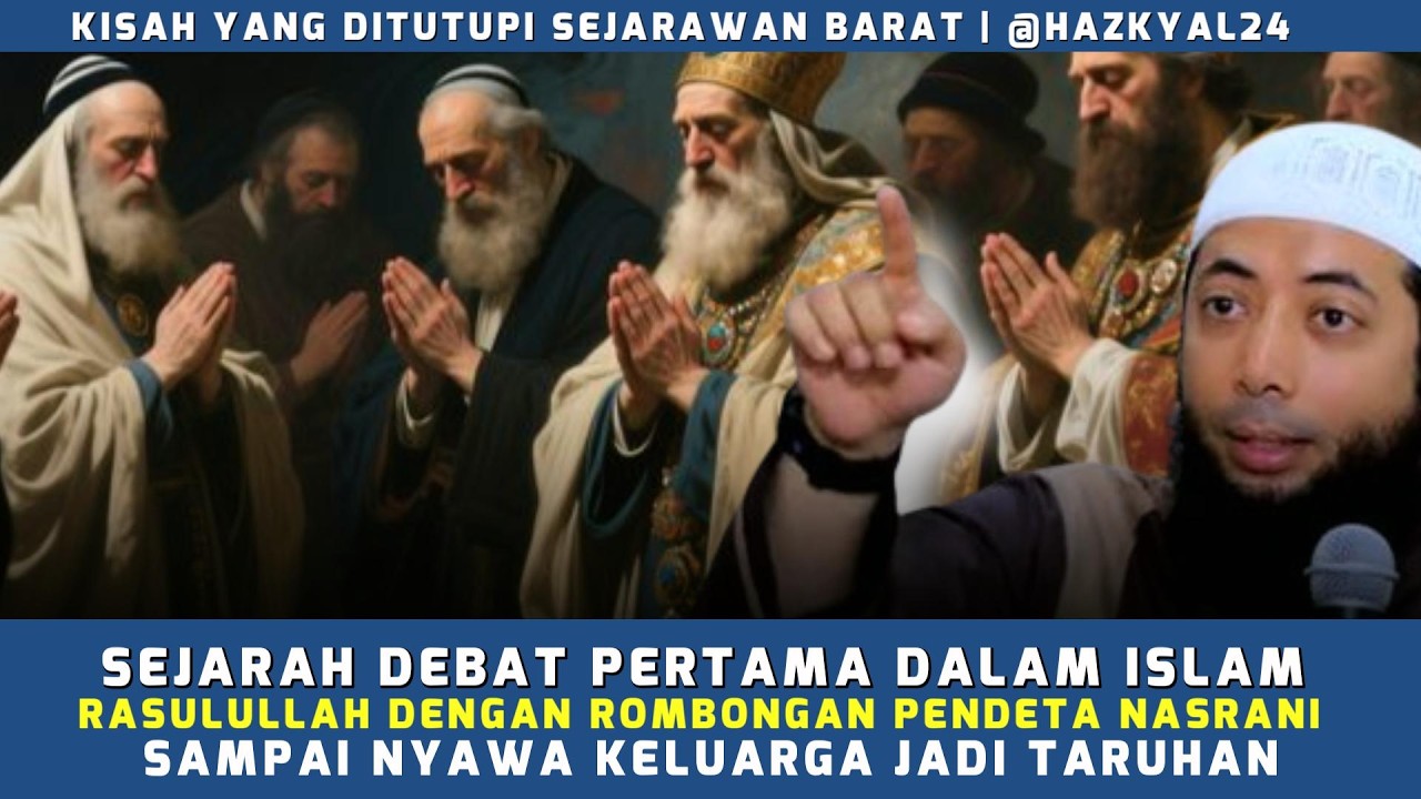 Rasulullah Berdebat Dengan Pendeta Nasrani Sampai Nyawa Keluarga Jadi Taruhan | Ust Khalid Basalamah