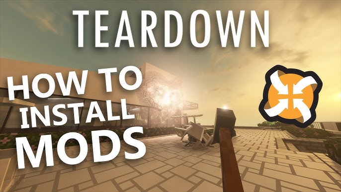 How to install MODS from steam workshop for CRACKED Teardown 