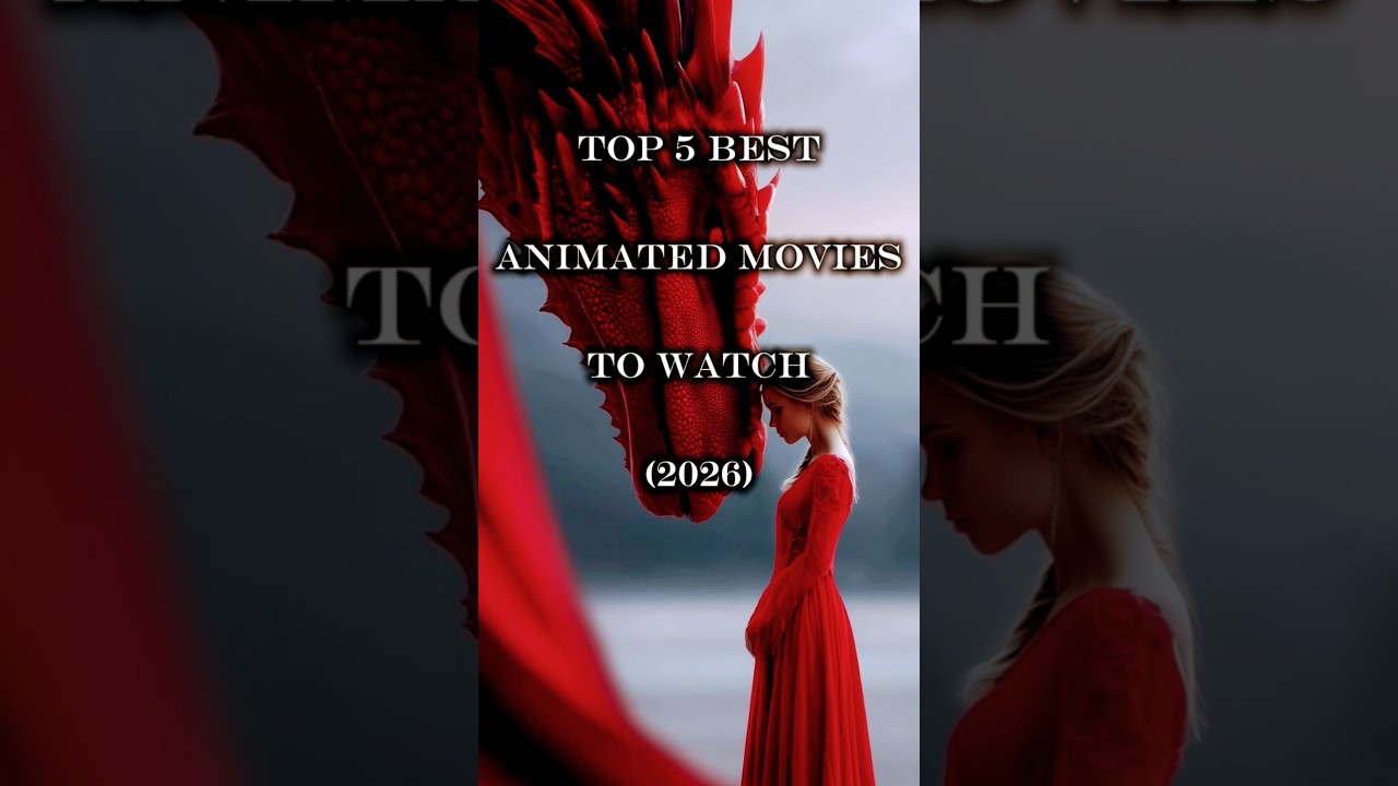 Top 5 best animated movies you must watch 2026 #shorts #movies #animation