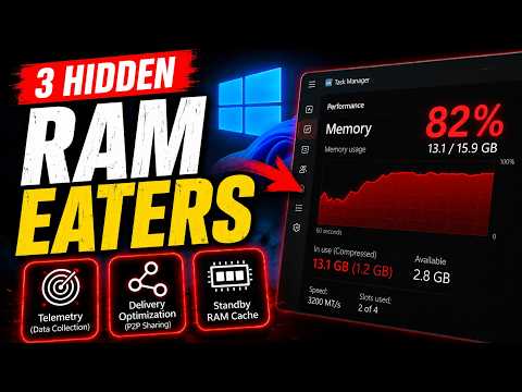 3 Hidden Windows Settings Are Eating Your RAM Right Now