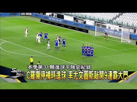 C羅傷停補時進球 尤文圖斯九連霸創義甲紀錄－民視新聞