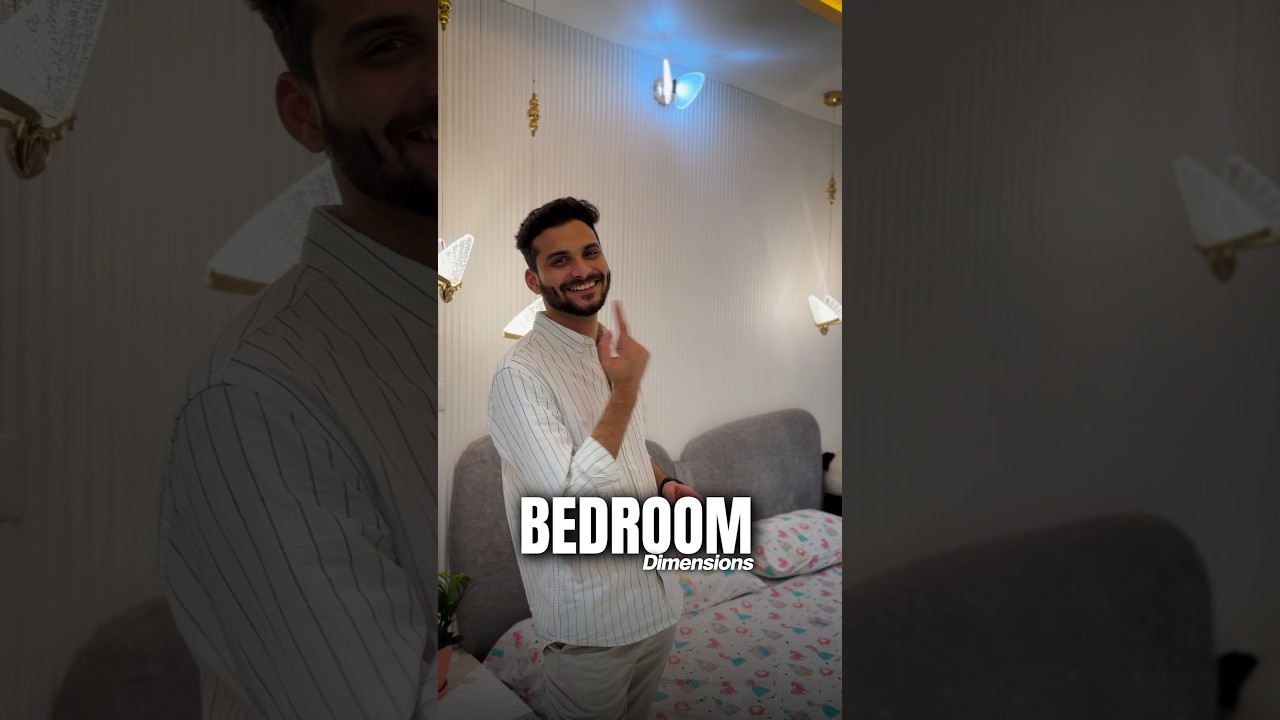 Bedroom dimensions l Bedroom design l Bedroom makeover l Bedroom design ideas By #houmeindia