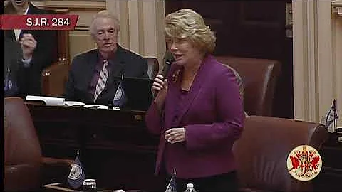 Virginia Senator Janet Howell on SJR 284