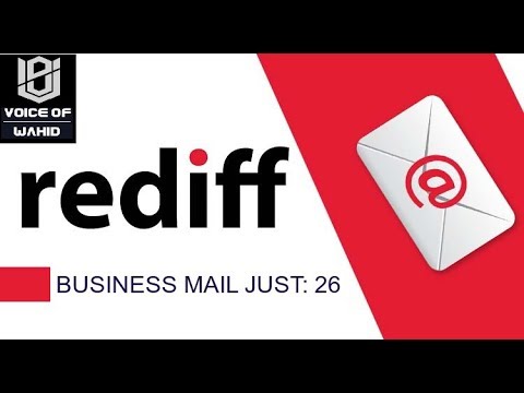 REDIFF BUSINESS E-MAIL HOSTING ON GODADDY DOMAIN - YouTube
