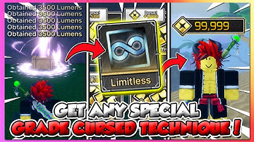 Jujutsu Zero How To Get Lumens, Get Any Special Grade Cursed Technique Fast + Full Guide! (CODES)