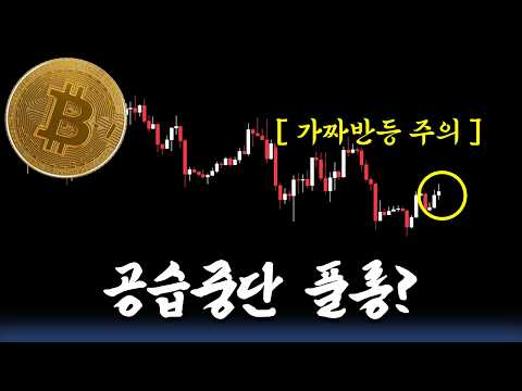 비트코인전망, 하락분 남았다 (대응전략 공개)