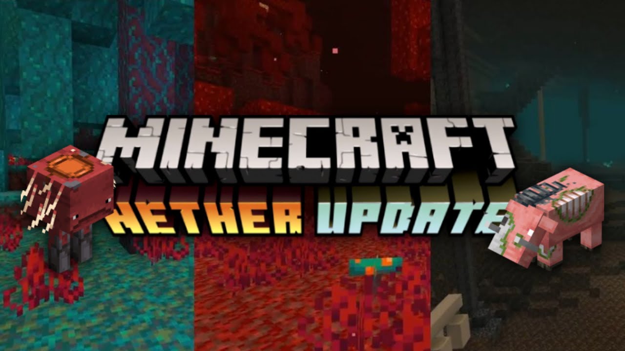 AKHIRNYA,NETHER UPDATE !!! MCPE V 1.16.0.2 OFFICIAL - Nether yang lebih ...