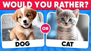 Would You Rather...? Animals Edition 🐶😺 Quiz Kingdom screenshot 3