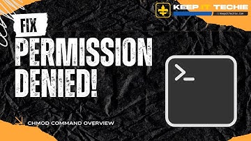 Master Linux Permissions with chmod (Stop “Permission Denied” Errors!)