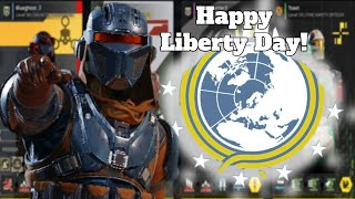 Helldivers 2 - Celebrating LIBERTY DAY With The Boys!