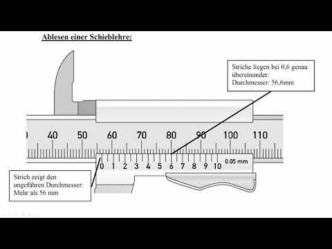 Video: Was macht ein Messschieber?