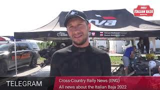 Tomasz Białkowski. Kamena Rally Team. Italian Baja 2022. LEG1