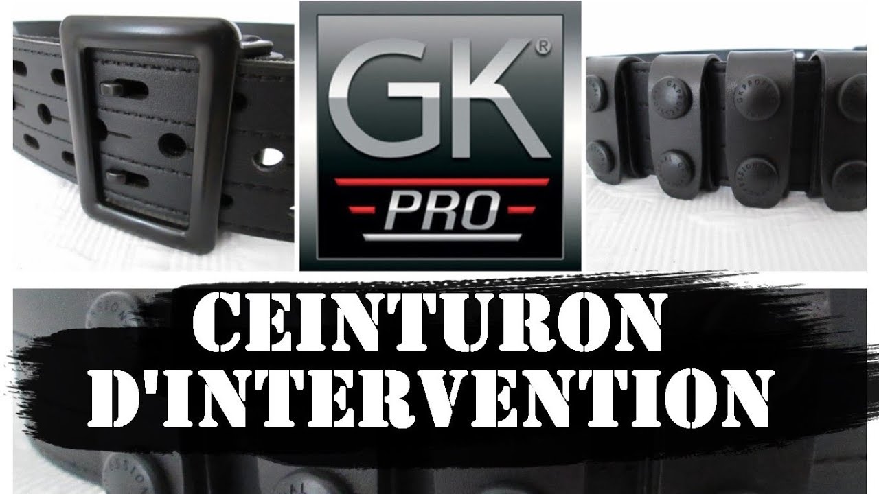 Ceinturon Intervention GK Pro Boucle Brevetée