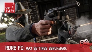 Red Dead Redemption 2 PC - Max Settings Benchmark on a 2080 Ti
