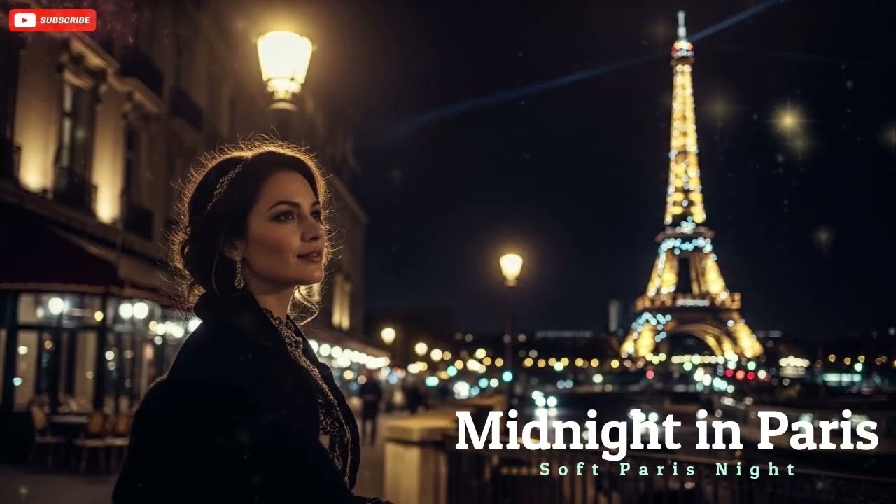 Midnight Paris Music for Quiet Nights | Dreamy Atmosphere