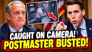 CAUGHT ON CAMERA! MAGA Sen.Hawley Confronts Postmaster Over Explosive Claims