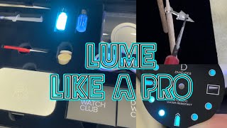 DIY Watch Club Luming Kit: learn to lume like a pro