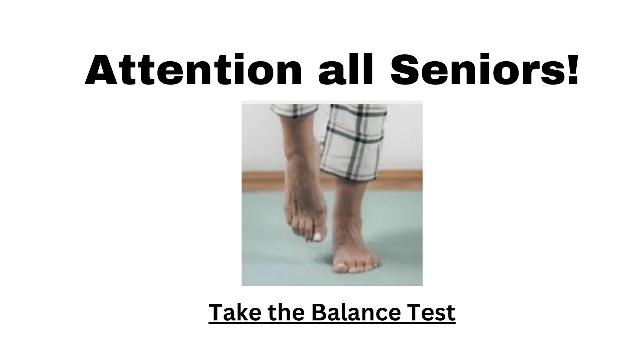 5 Step Balance Test:Workout - YouTube