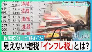 物価高が引き起こす見えない増税「インフレ税」とは？歴史的賃上げラッシュ・「税率区分」に“核心”が　【サンデーモーニング】｜TBS NEWS DIG