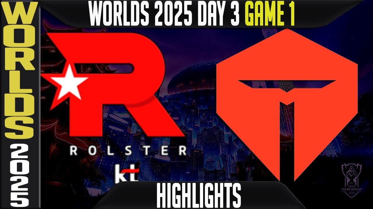 Kt Rolster Top KT vs TES Highlights Game 1 | Worlds 2025 Day 3 Swiss Stage | KT ...