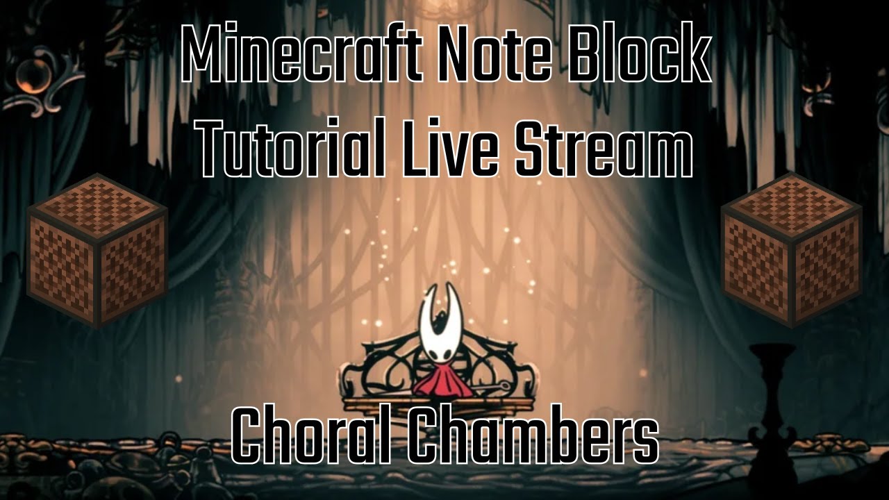 Note Blockhouse Choral Chambers - Minecraft Note Block Tutorial Live Stream - YouTube