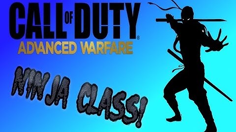 *INSANE* Ninja Class Setup (Call Of Duty: Advanced Warfare)!