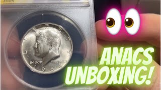 ANACS Unboxing Graded Coins