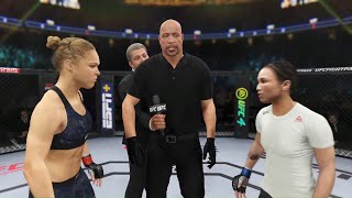 UFC 4 - Ronda Rousey vs. Michelle Waterson - Girl Fights 💜