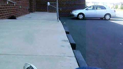 kickflip off loading dock