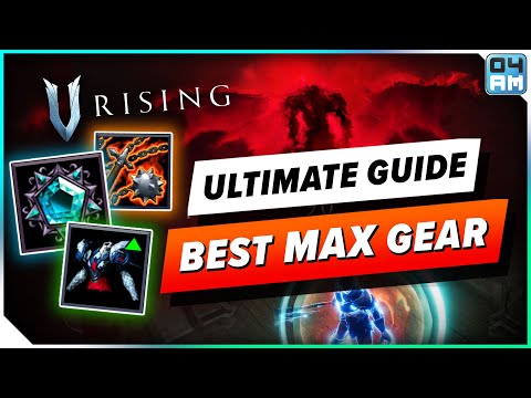 V Rising 1.0 ULTIMATE Best in Slot Weapon, Armor \u0026 Jewel Guide to Dominate The Endgame!