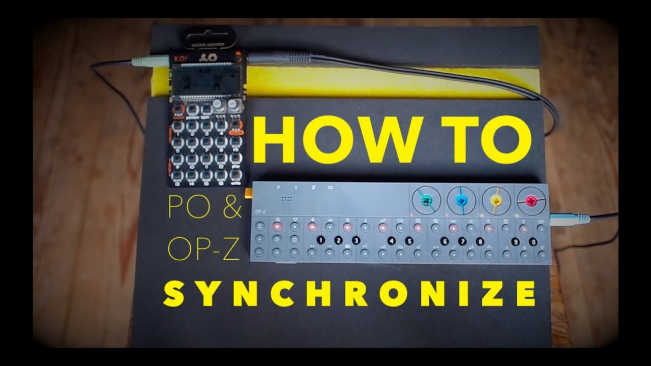 OPZ & Pocket Operator Sync Tutorial YouTube