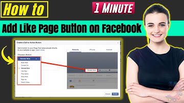 How to add like page button on facebook 2024