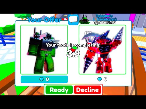 😱OMG🔥 I TRADE MY CORRUPT FOR UPGRADE DRILL MAN 😍 (Roblox) | Toilet Tower Defense Eps 70 Part 3