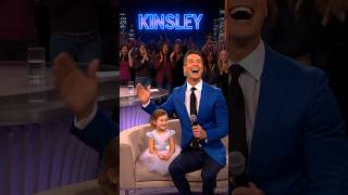 KINSLEY Tiny Boss 😂 Wants to Be “Retired”#KINSLEY #TinyBoss #FunnyKids #LateNightComedy
