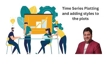 Time Series Plotting and adding styles to the plots