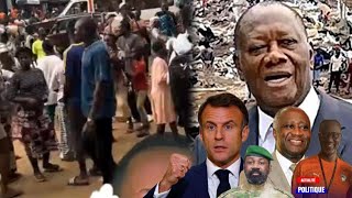 C'EST G@TT€R : LA CÔTE D'IVOIRE EN D€CLIN TOTOLE M0R*T DU PR OUATTARA, TOUTE eST MELANgER