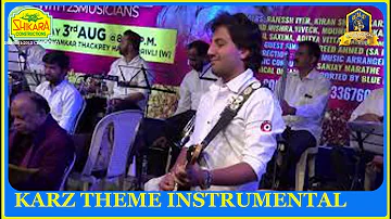 Karz Theme Instrumental I Rishi Kapoor I Laxmikant Pyarelal I 25 Musicians I Anant Musical Dreams