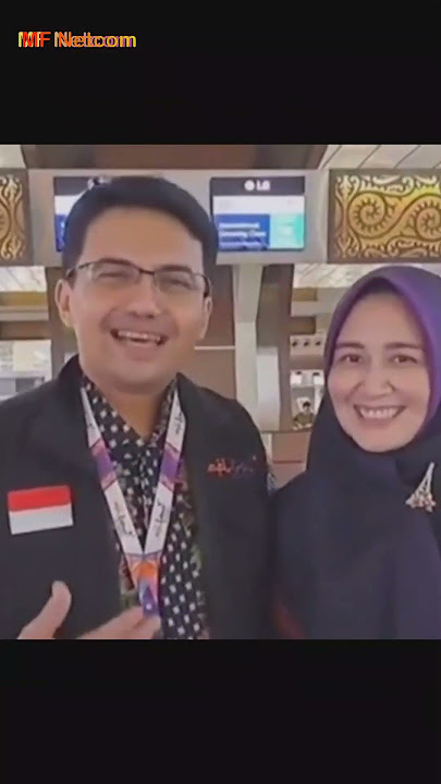 Portrait of Sahrul Gunawan Performing the Hajj with His Wife, Thanks to His Mother's Prayers