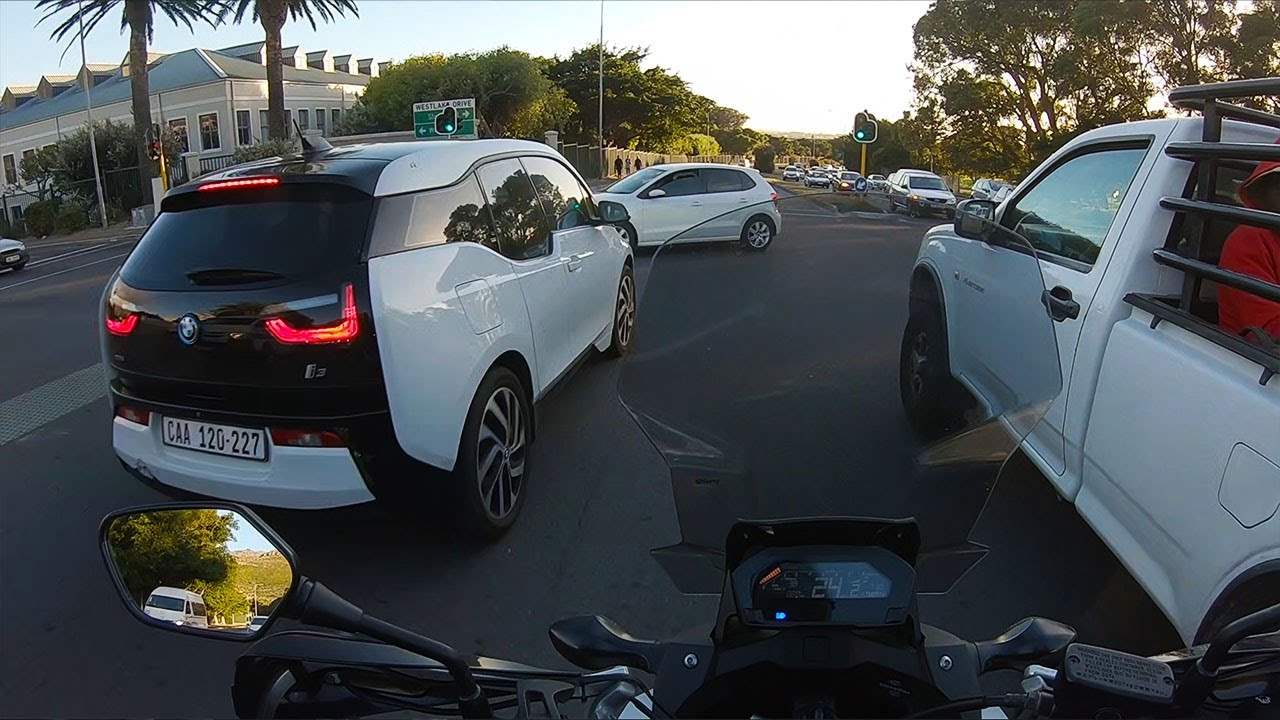 Careless Driver Nearly Takes Out Everyone Else - YouTube