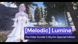 [Melodic] Lumine | Skyrim SE | Best Armor/Outfit