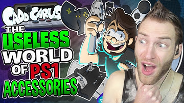 THESE ARE TERRIBLE! Reacting to "The Useless World of PS1 Accessories" by Caddicarus
