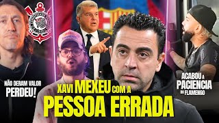 'Gabigol foi MOLEKE com o Flamengo' | Presida do Barça EXPLODE CONTRA Xavi | ADEUS de Cassio | E+