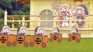 たぶん許可を得ていないエリアでホバギカーを乗り回すｽﾋﾟｷたち